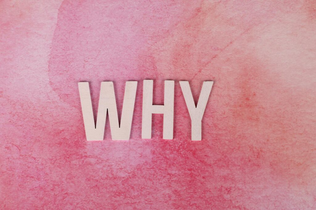 why text on a pink surface